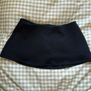 Black Geel Aria Mini Skirt with built in shorts